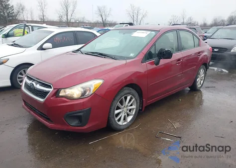 2014 Subaru Impreza 2.0I Premium z USA, uszkodzony, nr VIN JF1GJAC60EH006414